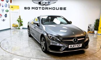 MERCEDES-BENZ C-CLASS 2.1 C220d AMG Line Cabriolet 2dr Diesel G-Tronic+ 4MATIC Euro 6 