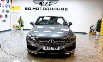 MERCEDES-BENZ C-CLASS 2.1 C220d AMG Line Cabriolet 2dr Diesel G-Tronic+ 4MATIC Euro 6 