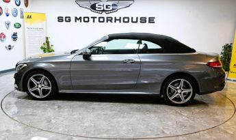 MERCEDES-BENZ C-CLASS 2.1 C220d AMG Line Cabriolet 2dr Diesel G-Tronic+ 4MATIC Euro 6 
