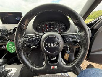 Audi A3 2.0 TDI S line Sportback S Tronic Auto 6Spd quattro Euro 6 (s/s)