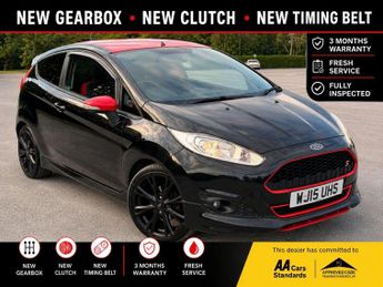 Ford Fiesta 1.0T EcoBoost Zetec S Black Edition Euro 5 (s/s) 3dr