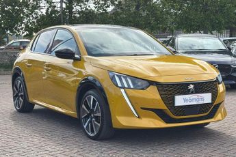 Peugeot 208 50kWh GT Hatchback 5dr Electric Auto (7kW Charger) (136 ps)