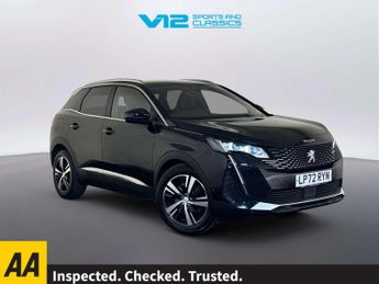 Peugeot 3008 1.6 13.2kWh GT Line SUV 5dr Petrol Plug-in Hybrid e-EAT 4WD Euro
