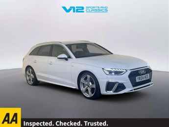 Audi A4 2.0 TFSI 40 S line Estate 5dr Petrol S Tronic Euro 6 (s/s) (204 