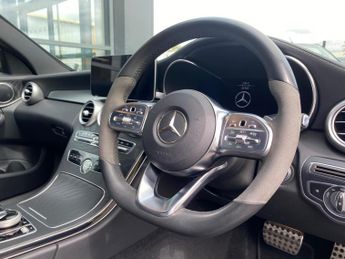 Mercedes-Benz C Class 1.5 C200 MHEV EQ Boost AMG Line (Premium) G-Tronic+ Euro 6 (s/s)