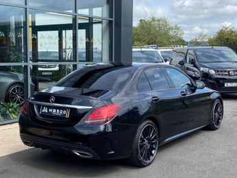 Mercedes-Benz C Class 1.5 C200 MHEV EQ Boost AMG Line (Premium) G-Tronic+ Euro 6 (s/s)