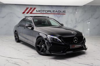 Mercedes C Class 2.1 C220d AMG Line (Premium) G-Tronic+ Euro 6 (s/s) 4dr