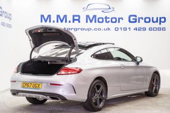 Mercedes-Benz C Class 2.0 C200 AMG Line (Premium Plus) Coupe 2dr Petrol G-Tronic+ 4MAT