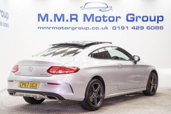 Mercedes-Benz C Class 2.0 C200 AMG Line (Premium Plus) Coupe 2dr Petrol G-Tronic+ 4MAT