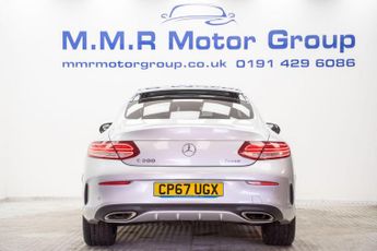 Mercedes-Benz C Class 2.0 C200 AMG Line (Premium Plus) Coupe 2dr Petrol G-Tronic+ 4MAT