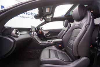 Mercedes-Benz C Class 2.0 C200 AMG Line (Premium Plus) Coupe 2dr Petrol G-Tronic+ 4MAT