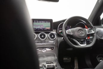 Mercedes-Benz C Class 2.0 C200 AMG Line (Premium Plus) Coupe 2dr Petrol G-Tronic+ 4MAT