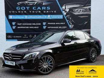 Mercedes C Class 2.0 C350e 6.4kWh AMG Line (Premium Plus) Saloon 4dr Petrol Plug-