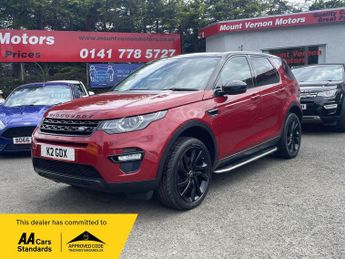 Land Rover Discovery Sport 2.0 TD4 HSE Black Auto 4WD Euro 6 (s/s) 5dr