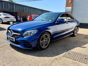 Mercedes-Benz C Class 1.6 C200d AMG Line (Premium) G-Tronic+ Euro 6 (s/s) 4dr
