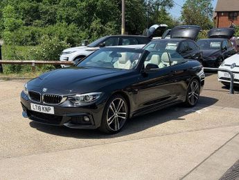BMW 4 Series 2.0 420i M Sport Convertible 2dr Petrol Auto Euro 6 (s/s) (184 p