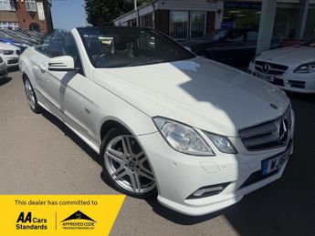 Mercedes-Benz E Class 2.1 E220 CDI BlueEfficiency Sport Edition 125 Cabriolet G-Tronic