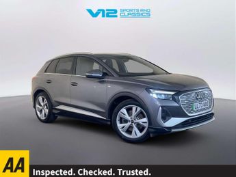 Audi Q4 e-tron 40 S line SUV 5dr Electric Auto 82kWh (204 ps)