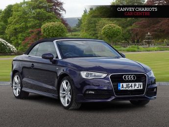 Audi A3 Cabriolet 1.4 TFSI CoD S line S Tronic Euro 6 (s/s) 2dr