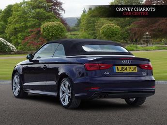 Audi A3 Cabriolet 1.4 TFSI CoD S line S Tronic Euro 6 (s/s) 2dr