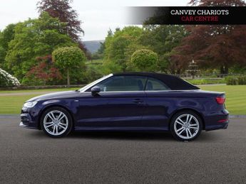 Audi A3 Cabriolet 1.4 TFSI CoD S line S Tronic Euro 6 (s/s) 2dr