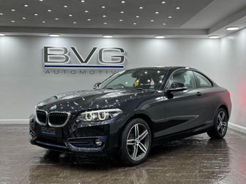 BMW 2 Series 2.0 218d Sport Auto Euro 6 (s/s) 2dr