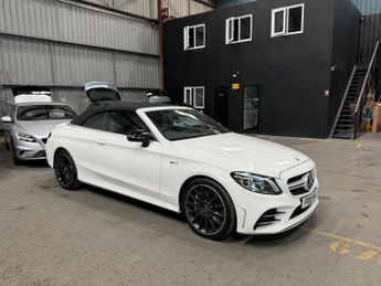 Mercedes-Benz C Class 3.0 C43 V6 AMG (Premium) Cabriolet G-Tronic+ 4MATIC Euro 6 (s/s)