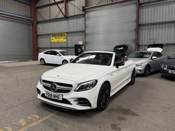 Mercedes-Benz C Class 3.0 C43 V6 AMG (Premium) Cabriolet G-Tronic+ 4MATIC Euro 6 (s/s)