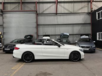 Mercedes-Benz C Class 3.0 C43 V6 AMG (Premium) Cabriolet G-Tronic+ 4MATIC Euro 6 (s/s)
