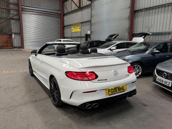 Mercedes-Benz C Class 3.0 C43 V6 AMG (Premium) Cabriolet G-Tronic+ 4MATIC Euro 6 (s/s)