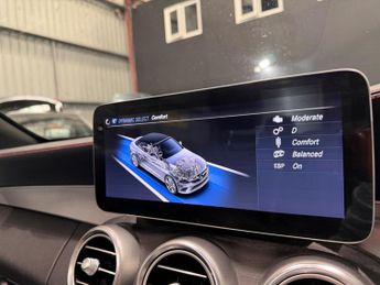 Mercedes-Benz C Class 3.0 C43 V6 AMG (Premium) Cabriolet G-Tronic+ 4MATIC Euro 6 (s/s)
