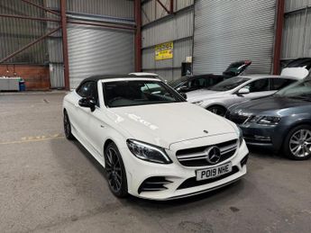 Mercedes-Benz C Class 3.0 C43 V6 AMG (Premium) Cabriolet G-Tronic+ 4MATIC Euro 6 (s/s)