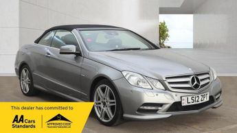 Mercedes E Class 2.1 E250 CDI BlueEfficiency Sport Cabriolet G-Tronic+ Euro 5 (s/