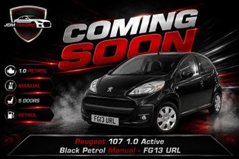 Peugeot 107 1.0 12V Active Euro 5 5dr
