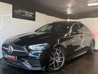 Mercedes C Class 2.0 C220dh MHEV AMG Line (Premium Plus) G-Tronic+ Euro 6 (s/s) 4