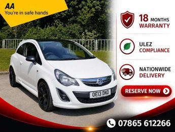 Vauxhall Corsa 1.2 16V Limited Edition Euro 5 3dr