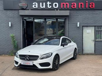 MERCEDES-BENZ C-CLASS 2.0 C200 AMG Line (Premium Plus) Coupe 2dr Petrol G-Tronic+ Euro