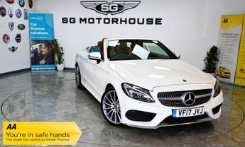 Mercedes C Class 2.0 C300 AMG Line (Premium Plus) Cabriolet 2dr Petrol G-Tronic+ 