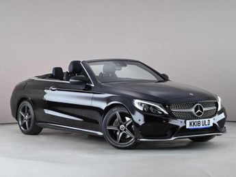 Mercedes C Class 2.0 C200 AMG Line (Premium Plus) Cabriolet G-Tronic+ Euro 6 (s/s
