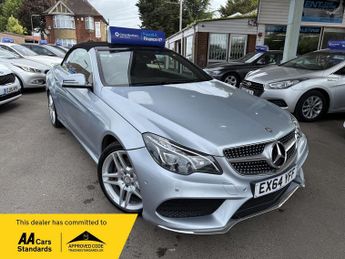 Mercedes E Class 2.1 E220 CDI AMG Sport Cabriolet G-Tronic+ Euro 5 (s/s) 2dr