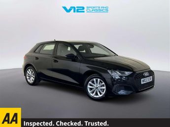 Audi A3 1.0 TFSI 30 Technik Sportback 5dr Petrol S Tronic Euro 6 (s/s) (