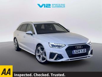 Audi A4 Avant 2.0 TFSI 40 S line Estate 5dr Petrol S Tronic Euro 6 (s/s) (204 