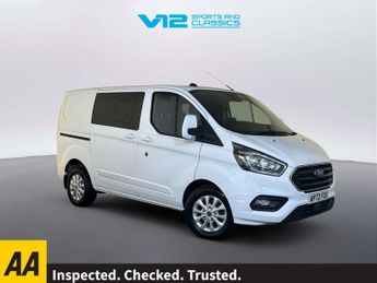 Ford Transit 2.0 320 EcoBlue Limited Crew Van Double Cab 5dr Diesel Auto L1 H