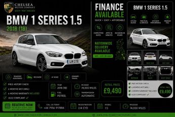 BMW 1 Series 1.5 118i Sport Auto Euro 6 (s/s) 5dr