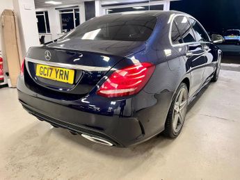 Mercedes-Benz C Class 2.1 C300dh AMG Line (Premium) G-Tronic+ Euro 6 (s/s) 4dr