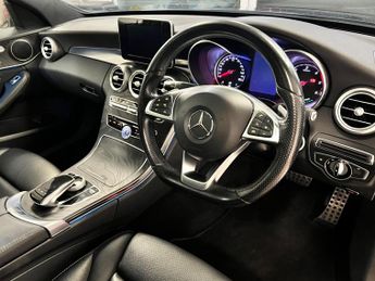 Mercedes-Benz C Class 2.1 C300dh AMG Line (Premium) G-Tronic+ Euro 6 (s/s) 4dr