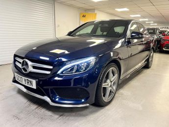 Mercedes-Benz C Class 2.1 C300dh AMG Line (Premium) G-Tronic+ Euro 6 (s/s) 4dr