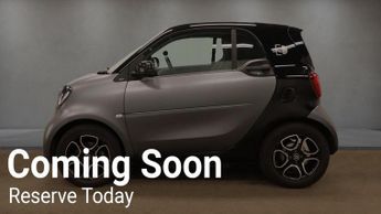 Smart fortwo 17.6kWh Prime (Premium Plus) Coupe 2dr Electric Auto (82 ps)
