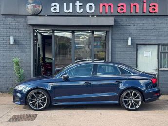 AUDI A3 1.6 TDI S line Saloon 4dr Diesel S Tronic Euro 6 (s/s) (110 ps) 