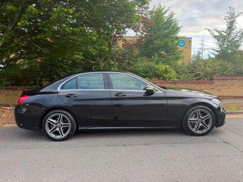 Mercedes C Class 1.5 C200 MHEV EQ Boost AMG Line (Premium) G-Tronic+ Euro 6 (s/s)